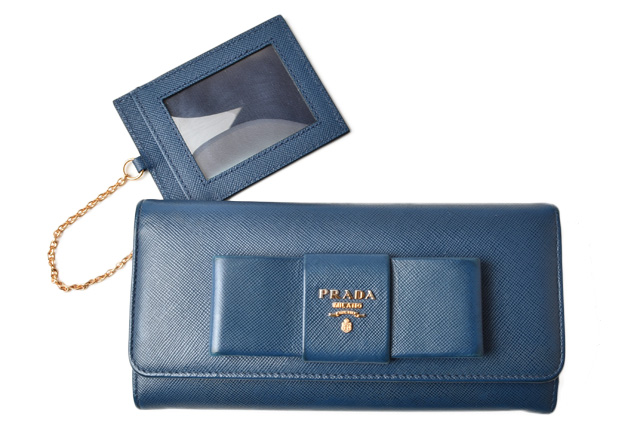 PRADA　プラダ　2折長財布