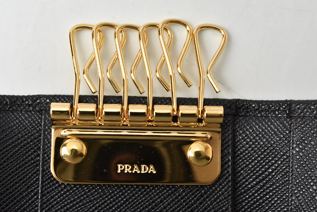 PRADA プラダ キーケース/キーホルダー 6連 1PG222 SAFFIANO