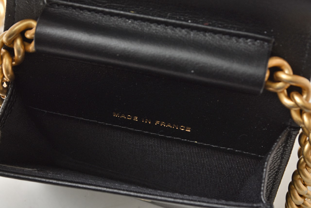 CHANEL　黒　キャビアスキン　 コインケース ポーチ　デカココ　チェーン CHANEL 黒 キャビアスキン ポーチ デカココ チェーン ショルダー