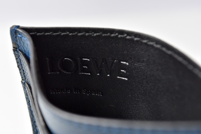 ロエベ カードケース/名刺入れ LOEWE アナグラム パズル ステッチ