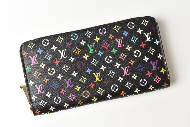 Louis Vuitton Wallet LOUIS VUITTON Long Zippy M60275 Monogram Multicolor  Violet