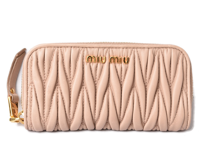 miu miu ミュウミュウ マテラッセ キーケース 箱付き フューシャ