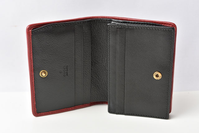 グッチシマ グッチ ミニ財布/二つ折り GUCCI 折財布 GGマーモント 小銭