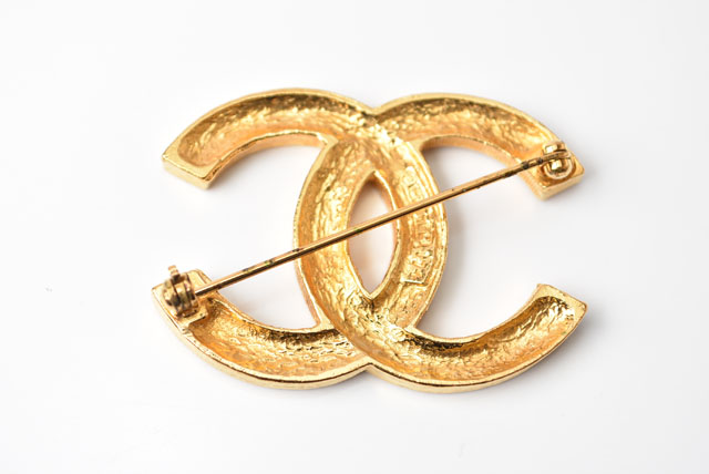 CHANEL シャネル ブローチ ピンブローチ ココマーク/ライン