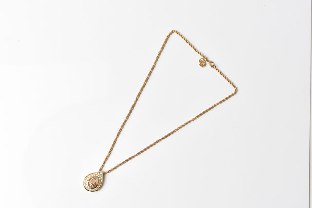 【ヴィンテージ】Dior ネックレス　カラーストーン　ゴールド　ドロップ 楽天市場】【中古】【非常に良い】 Christian Dior クリスチャン