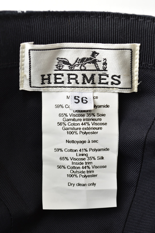 エルメス　HERMES　キャップ　