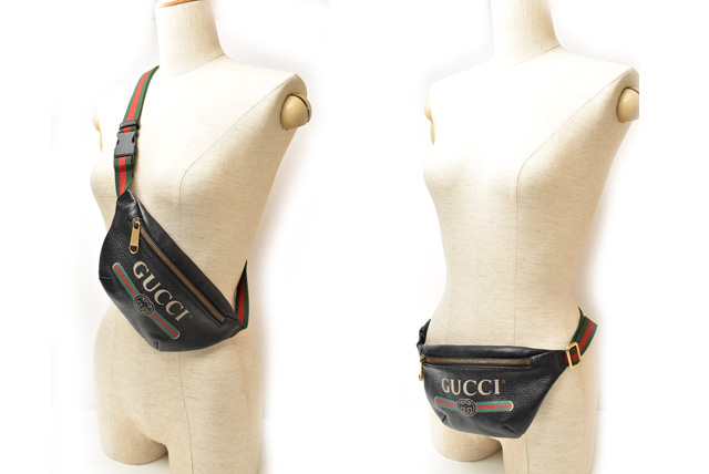 GG グッチ ウエストポーチ/ボディバッグ GUCCI グッチプリント