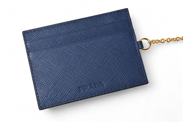 PRADA（プラダ） 財布 長財布/パスケース付 1MH132 BLUETTE/ブルー