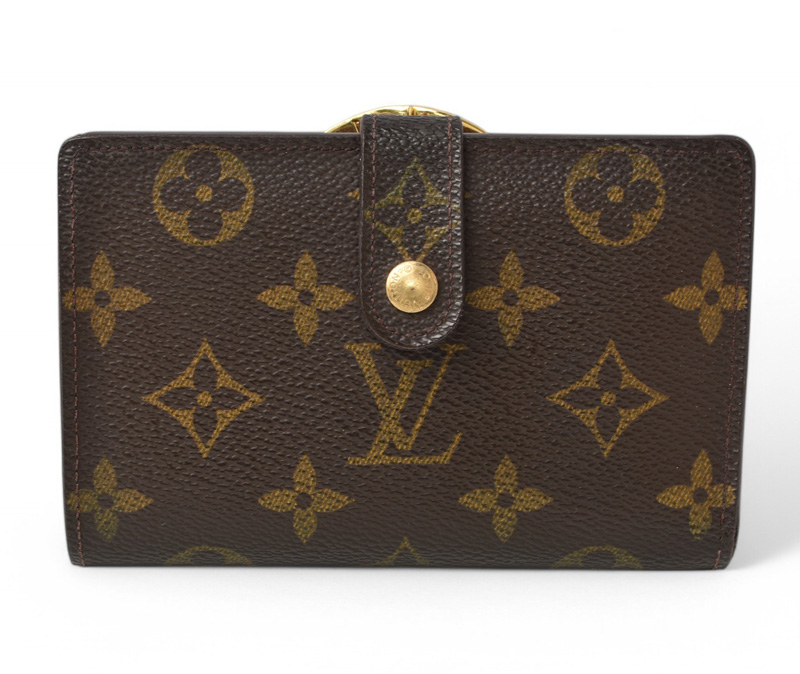 585 ルイヴィトン モノグラム 折り財布 がま口 ヴィエノワ LOUIS VUITTON ルイヴィトン 財布 がま口財布 旧モデル