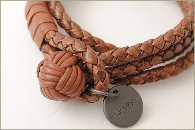 【新品】BOTTEGA VENETA ブレスレット　ツイスト　ブラウン $_57.PNG?set_id=880000500F
