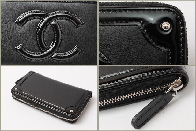 シャネル　CHANEL　折財布