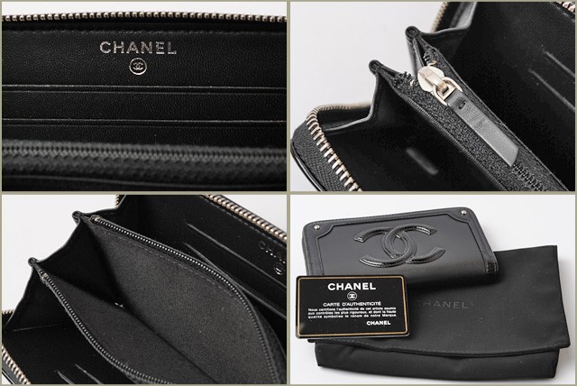 シャネル　CHANEL　折財布