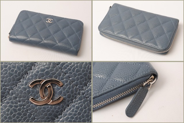 シャネル　CHANEL　折財布