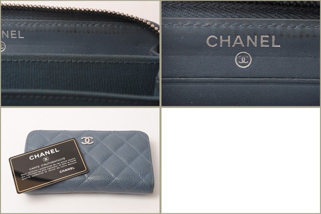 シャネル　CHANEL　折財布