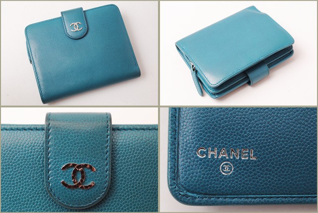 シャネル　CHANEL　折財布