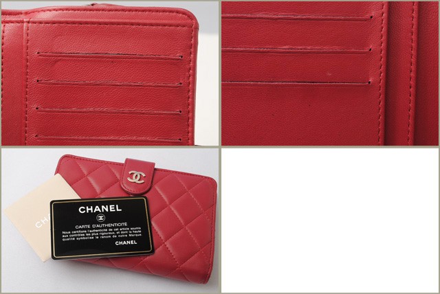 シャネル　CHANEL　折財布