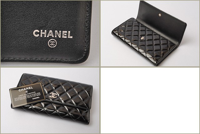 シャネル　CHANEL　折財布