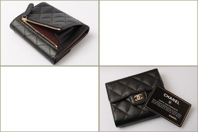 シャネル　CHANEL　折財布