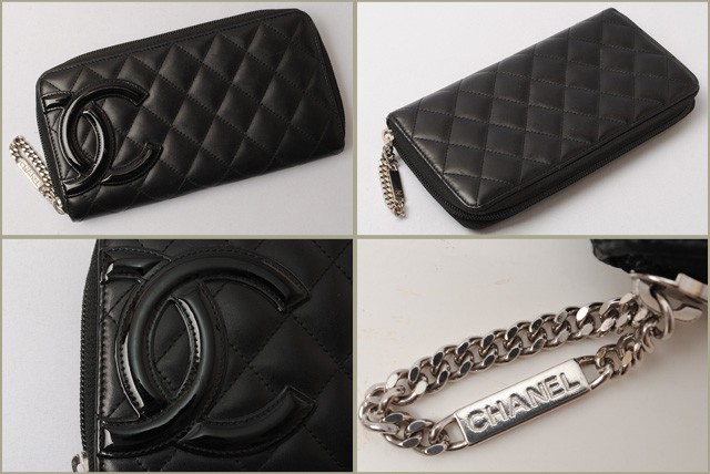 シャネル　CHANEL　折財布
