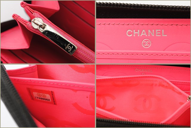 シャネル　CHANEL　折財布