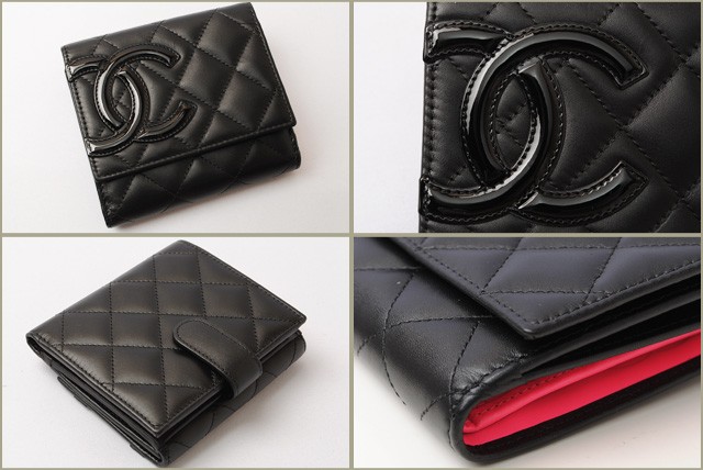 シャネル　CHANEL　折財布