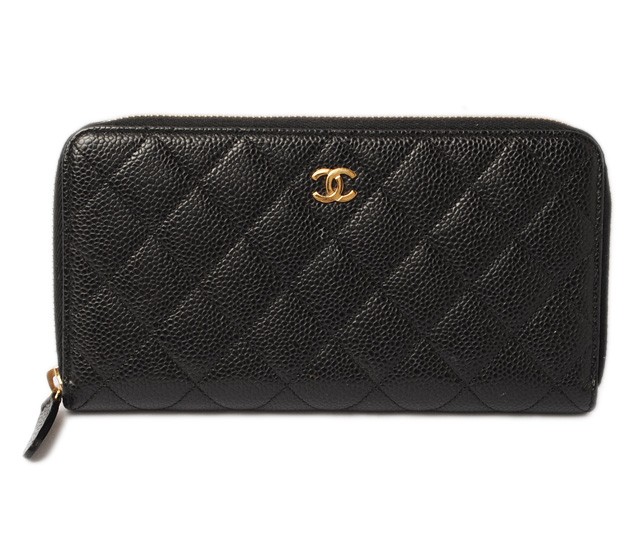 シャネル　CHANEL　折財布