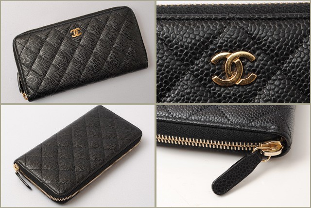 シャネル　CHANEL　折財布