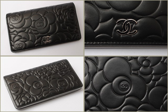 シャネル　CHANEL　折財布