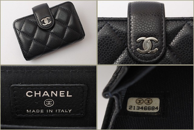 シャネル　CHANEL　折財布