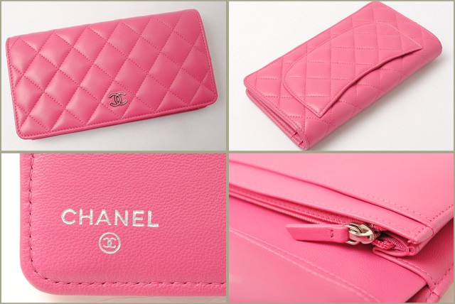 シャネル　CHANEL　折財布