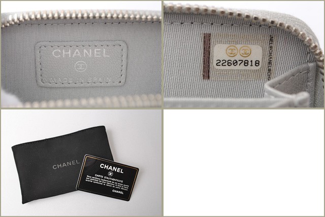 シャネル　CHANEL　折財布