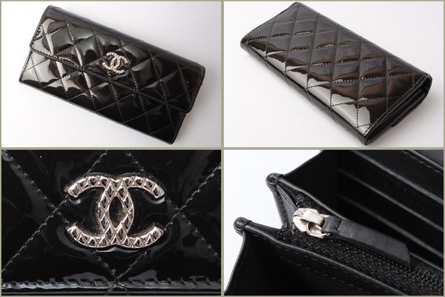 シャネル　CHANEL　折財布