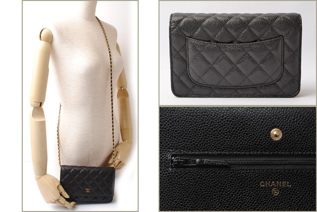 シャネル　CHANEL　折財布