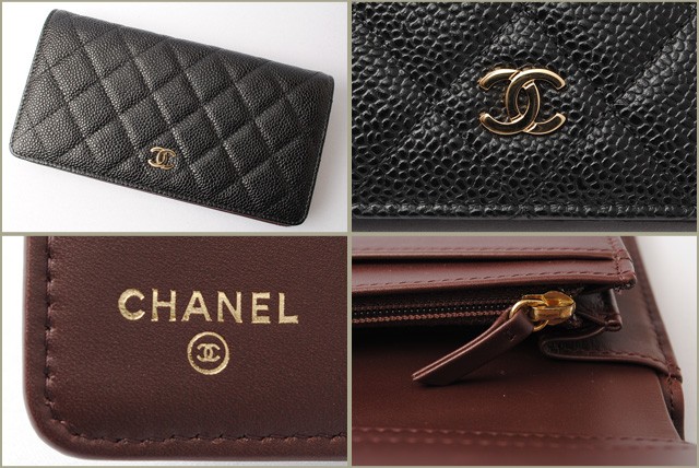 シャネル　CHANEL　折財布