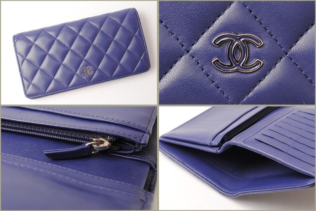 シャネル　CHANEL　折財布