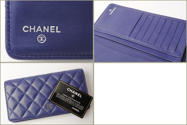 シャネル　CHANEL　折財布