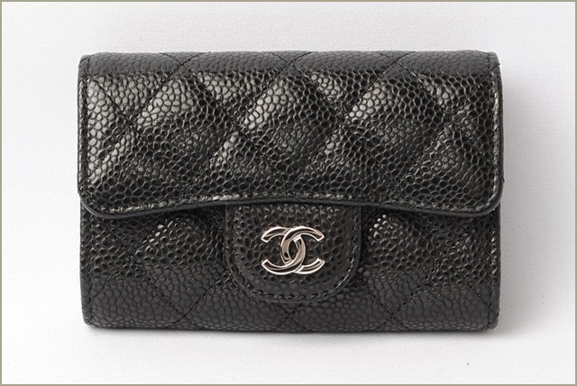 CHANEL シャネル ピアス CCマーク ブラック/シルバー