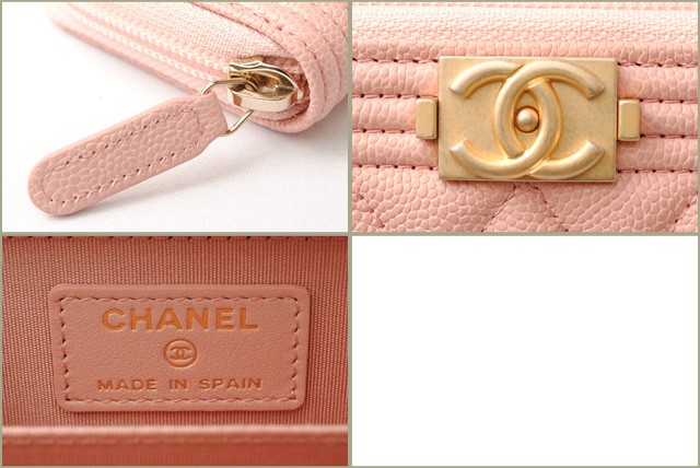 シャネル　CHANEL　折財布