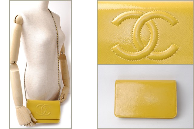 シャネル　CHANEL　折財布