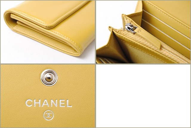 シャネル　CHANEL　折財布
