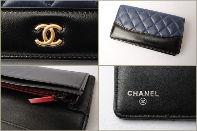 シャネル　CHANEL　折財布