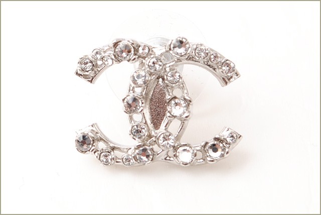 CHANEL シャネル ピアス CCマーク ブラック/シルバー
