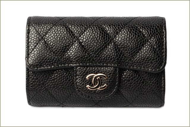 CHANEL シャネル ピアス CCマーク ブラック/シルバー