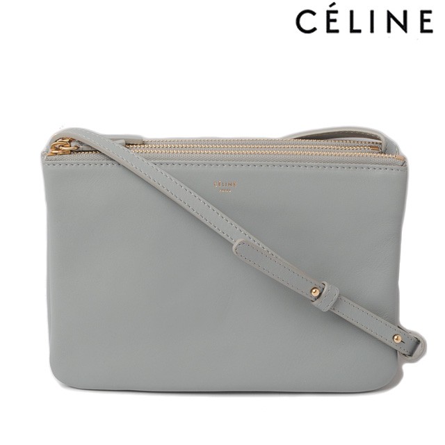 セリーヌ　CELINE　ショルダーバッグ　レザー/ブラウン　　　