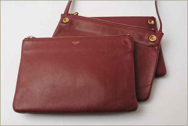 セリーヌ　CELINE　ショルダーバッグ　レザー/ブラウン　　　