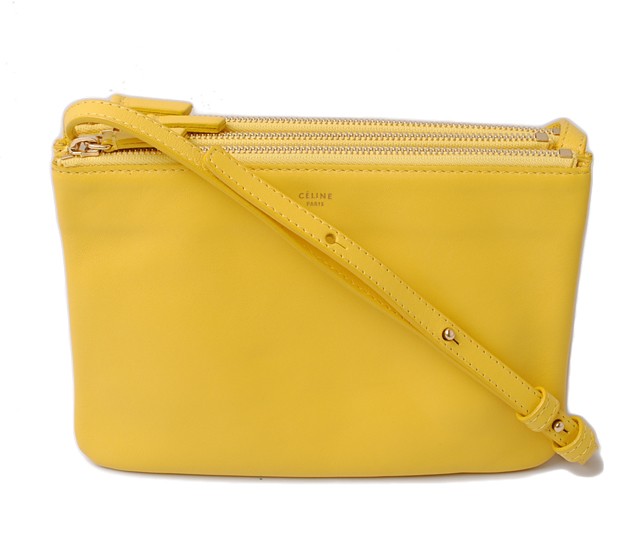 セリーヌ　CELINE　ショルダーバッグ　レザー/ブラウン　　　