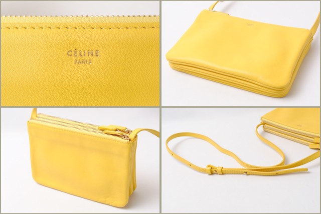 セリーヌ　CELINE　ショルダーバッグ　レザー/ブラウン　　　