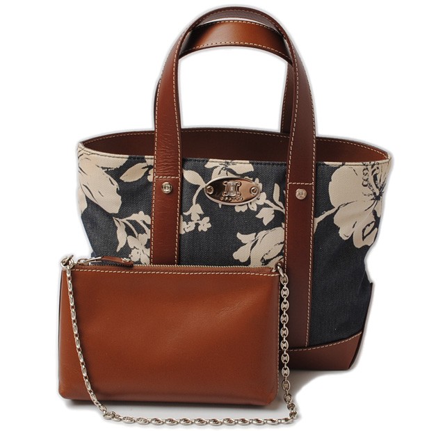 セリーヌ　CELINE　ショルダーバッグ　レザー/ブラウン　　　