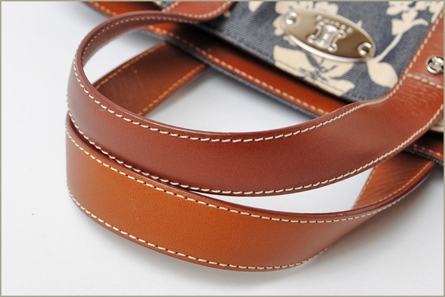 セリーヌ　CELINE　ショルダーバッグ　レザー/ブラウン　　　