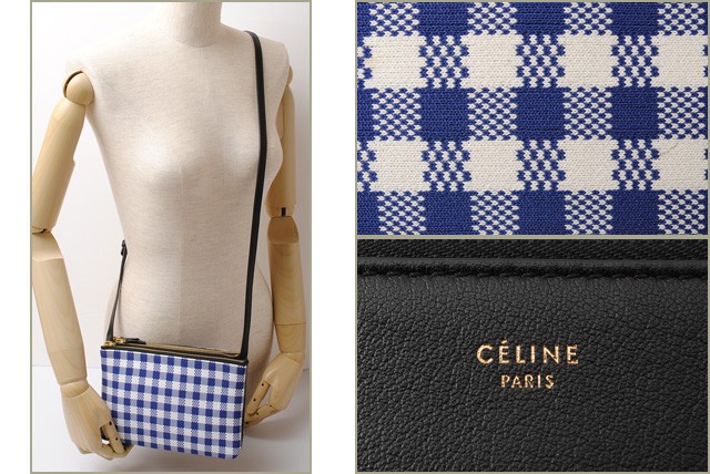 セリーヌ　CELINE　ショルダーバッグ　レザー/ブラウン　　　